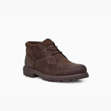 UGG Biltmore Chukka Brown Lace-up Boots for Men (PEMJ13876)